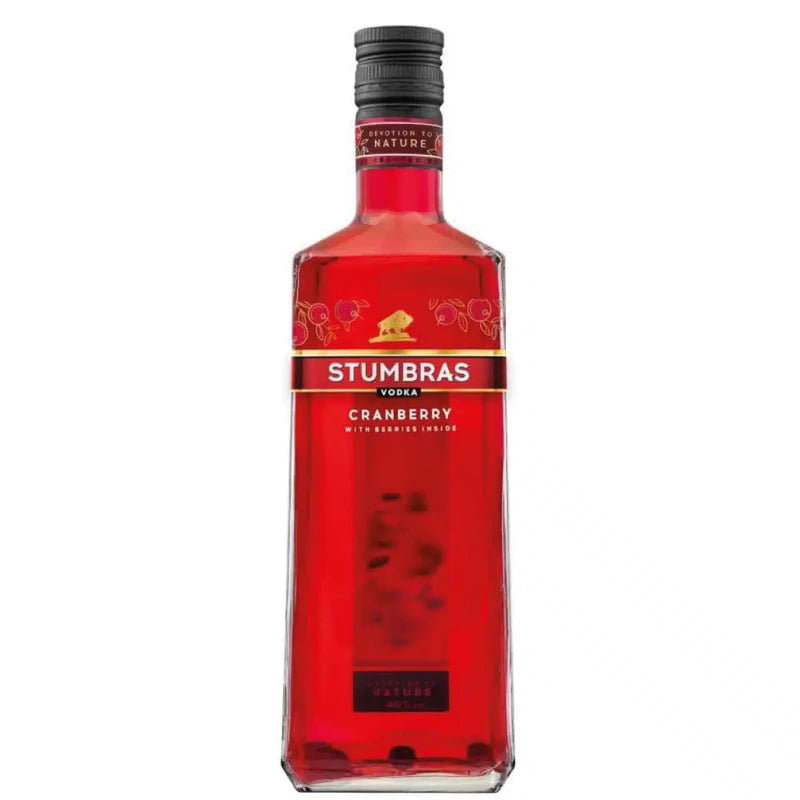 WÓDKA SMAKOWA STUMBRAS CRANBERRY ŻURAWINA 40% 0,5L