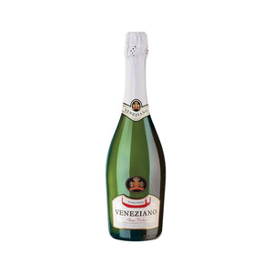 WINO MUSUJĄCE VENEZIANO SPUMANTE BIAŁE PÓŁSŁODKIE 10% 0,75L