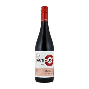 WINO BEZALKOHOLOWE AUSTRALIJSKIE THE VERY CAUTIOUS ONE SHIRAZ CZERWONE 0% 0,75L