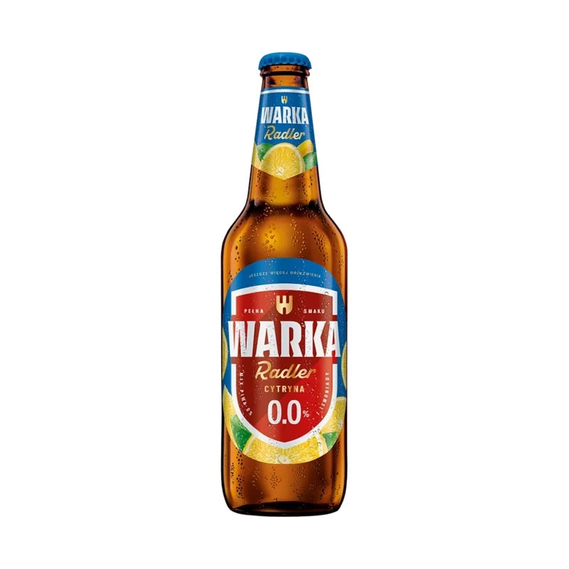 PIWO BEZALKOHOLOWE WARKA RADLER CYTRYNA 0% 0,5L