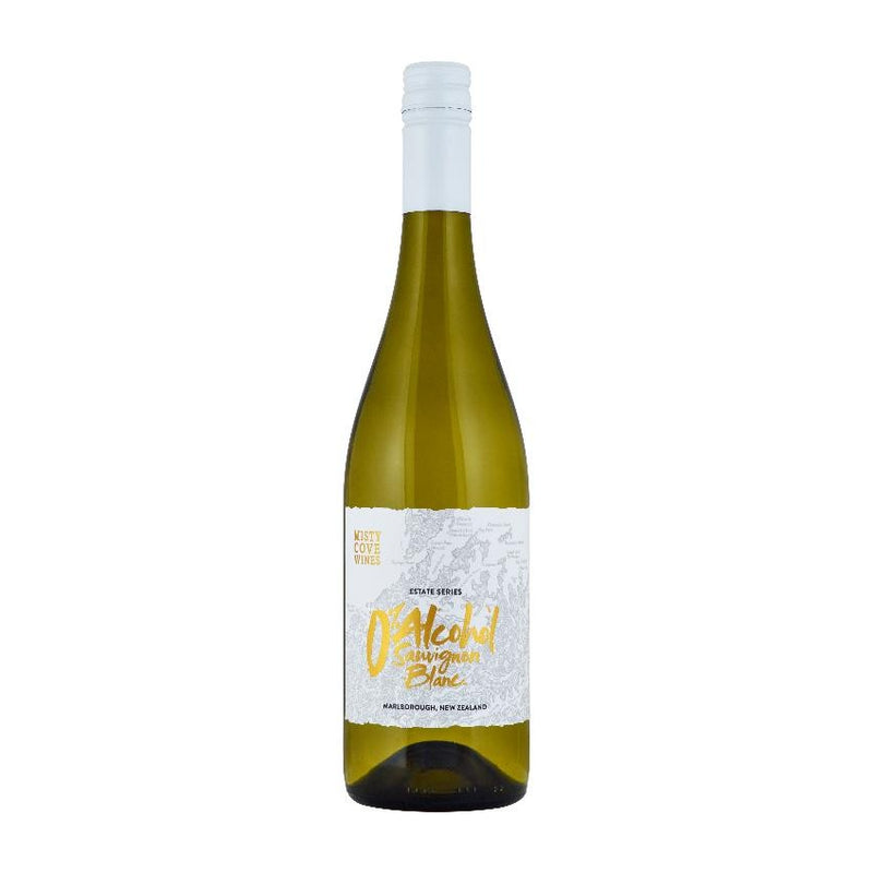WINO BEZALKOHOLOWE NOWA ZELANDIA MISTY COVE ESTATE SAUVIGNON BLANC BIAŁE 0% 0,75L