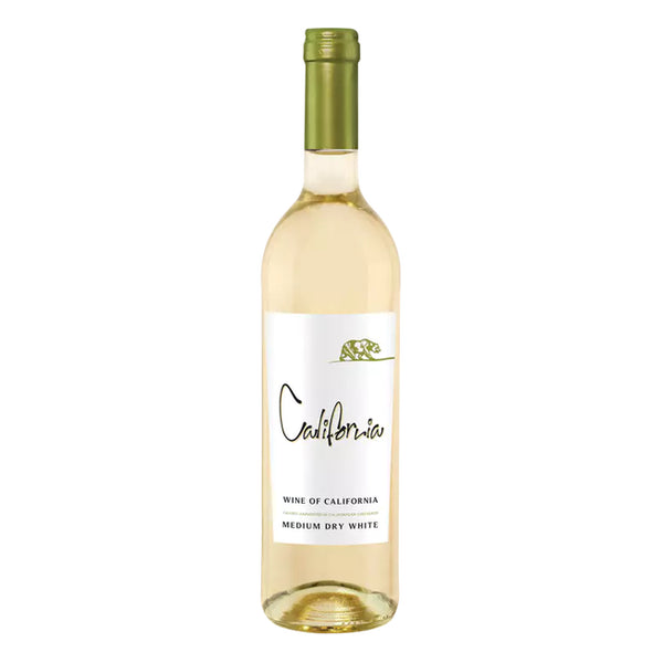 WINO AMERYKAŃSKIE CALIFORNIA BEAR BIAŁE PÓŁWYTRAWNE 13% 0,75L