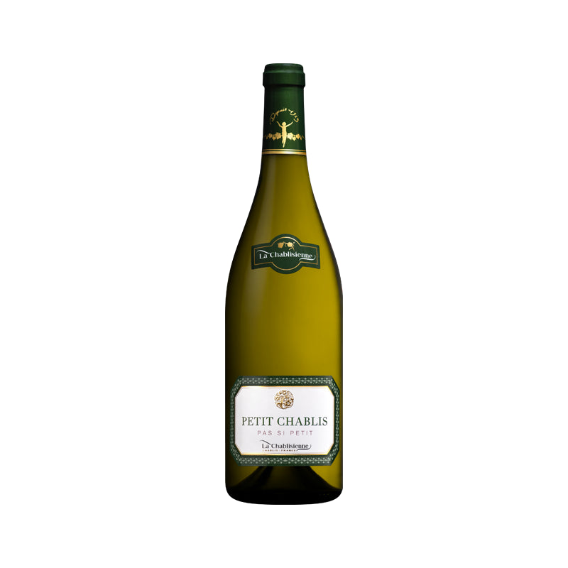 WINO FRANCUSKIE LA CHABLISIENNE PAS SI PETIT CHABLIS AOC BIAŁE WYTRAWNE 12,5% 0,75L