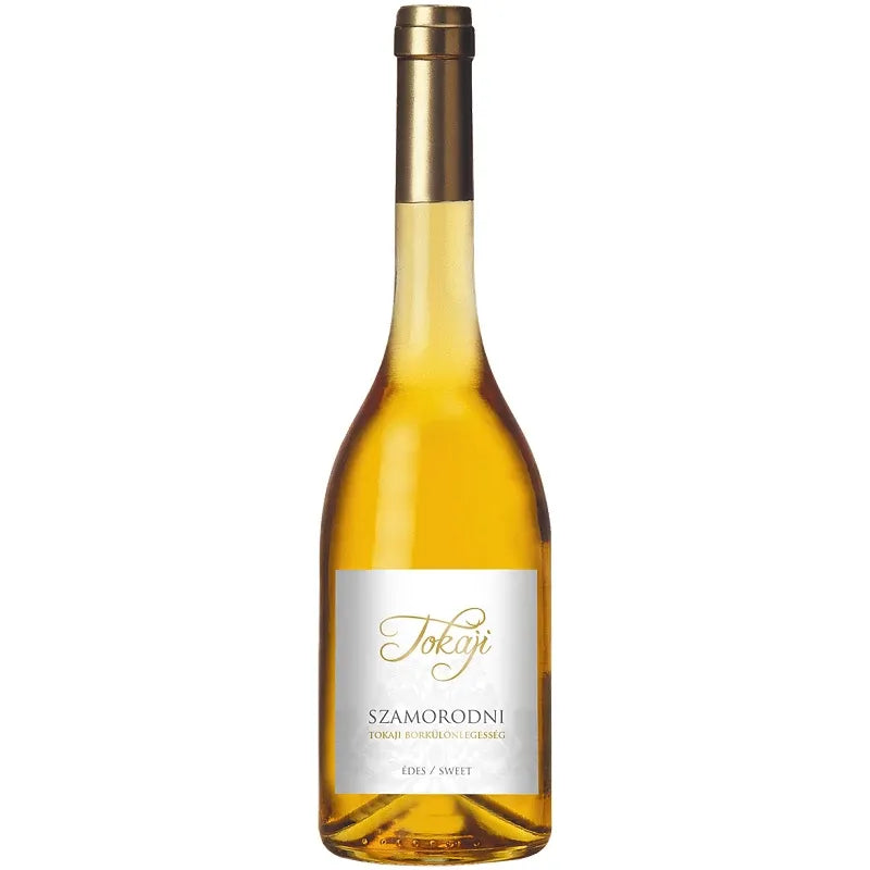 WINO WĘGIERSKIE TOKAJ SZAMORODNYI BIAŁE SŁODKIE 11% 0,5L