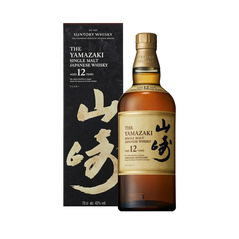 WHISKY JAPOŃSKA YAMAZAKI 12YO 43% 0,7L W KARTONIKU