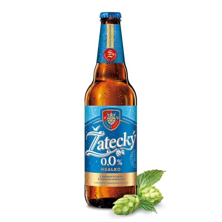 PIWO BEZALKOHOLOWE ZATECKY 0% 0,5L BUTELKA